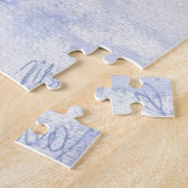 Don de puzzle de Noël avec Happy Penguin (Côté)