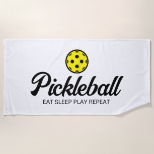 Don de serviette de plage de Pickleball
