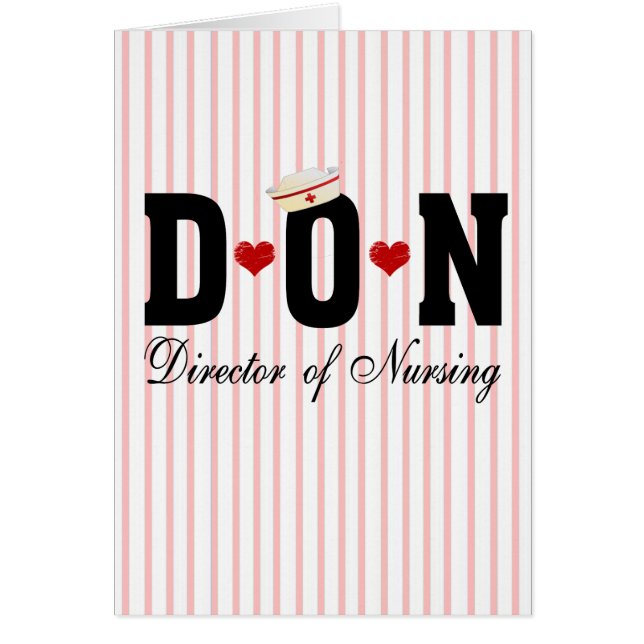 DON Director of Nursing (Voorkant)