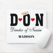 DON Director of Nursing Muismat (Met muis)