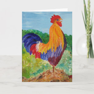 Don Giovanni - coq - carte de voeux