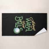 Don Golf Golfball Golf Golf (Serviette de bain)