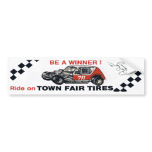 Don Lajoie Town Fair Tyre Replica Bumpersticker!