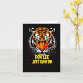 Don Lee Castillo Jeet Kune Do JKD Mixed Martial Ar Kaart (Gele Bloem)