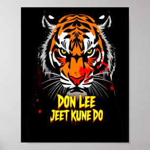 Don Lee Castillo Jeet Kune Do JKD Mixed Martial Ar Poster