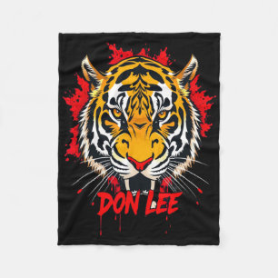 Don Lee Fierce Jeet Kune Do JKD Mixed Martial Arts Fleece Deken
