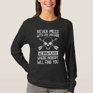 Don Mess met Archers Archery T-shirt