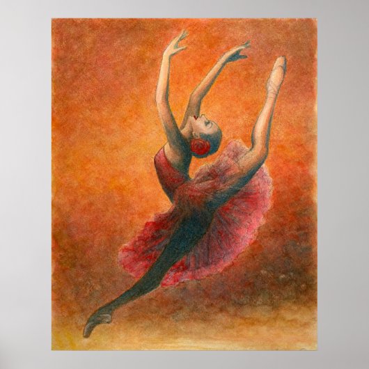 Don Quichot Ballet Art Print (Voorkant)