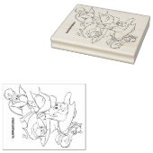 Don Quichot en Friends Rubberstempel (Gestempeld)