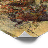 Don Quichot - Rechthoekige kunst Poster (Hoek)