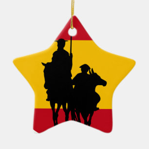 Don Quichote 2 Keramisch Ornament