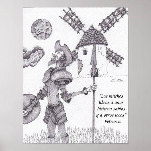 Don Quijote de La Mancha Poster (Voorkant)