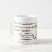 DON QUIJOTE - Tasse - Taza - Cervantes (Devant gauche)