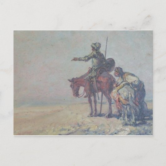 Don Quixote Briefkaart (Voorkant)