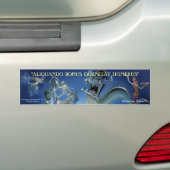 DON QUIXOTE - BUMPERSTICKER (Op auto)