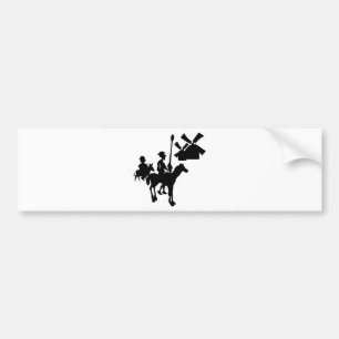 Don Quixote Bumpersticker
