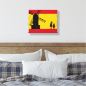 Don Quixote Canvas Afdruk (Insitu (Slaapkamer))