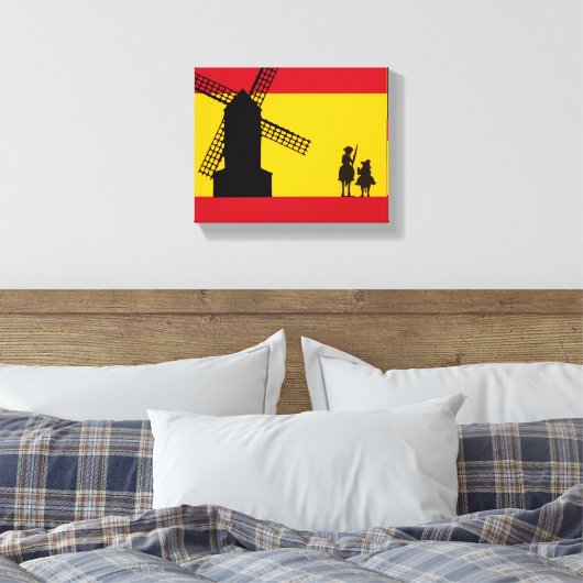 Don Quixote Canvas Afdruk (Insitu (Slaapkamer))