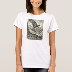 Don Quixote en de windmolens T-shirt