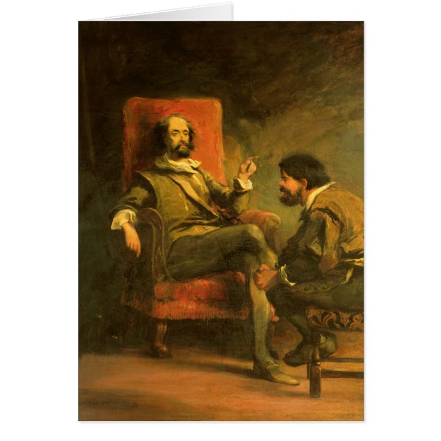 Don Quixote en Sancho Panza (Voorkant)