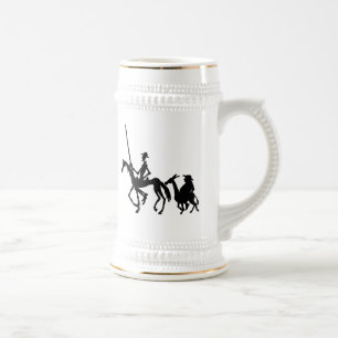 Don Quixote en Sancho Panza grafische mok