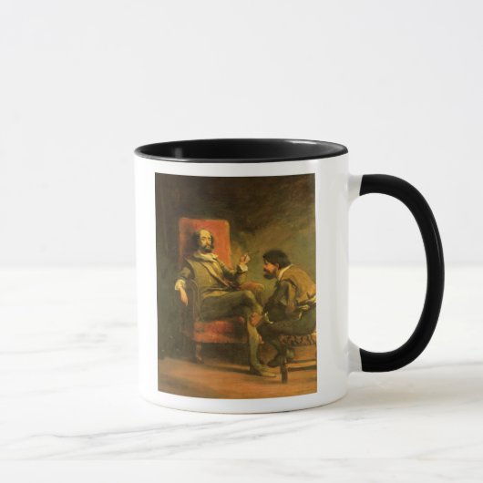 Don Quixote en Sancho Panza Mok (Rechts)