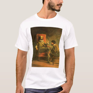 Don Quixote en Sancho Panza T-shirt