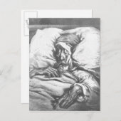 Don Quixote gewond Briefkaart (Voorkant / Achterkant)