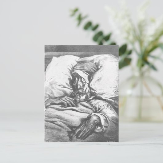 Don Quixote gewond Briefkaart (Staand voorkant)