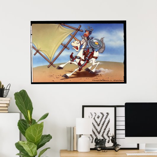 DON QUIXOTE - IVth . Centenary Poster (Thuiskantoor)