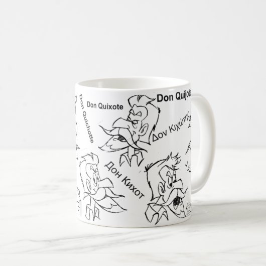 DON QUIXOTE - Mok taza (Voorkant rechts)