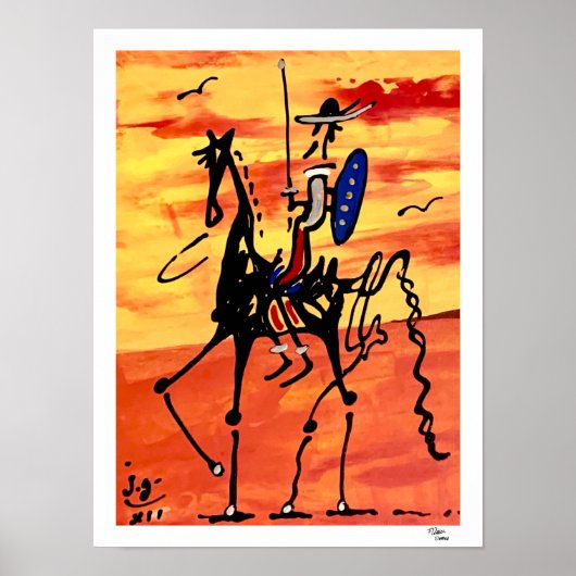 Don Quixote Poster (Voorkant)