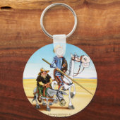 DON QUIXOTE & SANCHO SLEUTELHANGER - IVth. Centena (Voorkant)