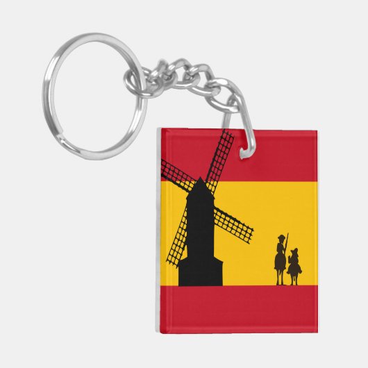 Don Quixote Sleutelhanger (Voorkant Links)