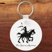Don Quixote y Rocinante Sleutelhanger (Voorkant)
