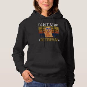 Don Stop met het terugwinnen van Golden Retriever Hoodie