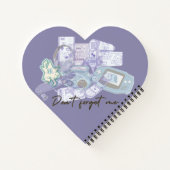 Don’t Forget Me – Nostalgic 2000s Memories  Notitieboek (Achterkant)