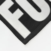 Don’t Let The Ponytail Fool You Karate Kick Fleece Deken (Hoek)