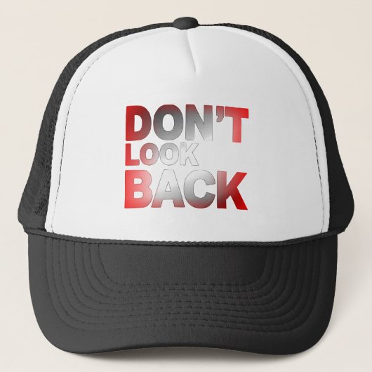 Don’t Look Back RW Trucker Pet (Voorkant)