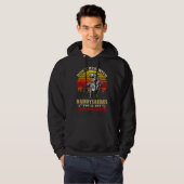 Don t mess with daddy saurus you ll get Jurasskick Hoodie (Voorkant volledig)