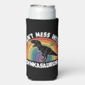 Don’t Mess With Dinkasaurus Pickleball (Seltzer Achterkant)