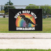 Don’t Mess With Dinkasaurus Pickleball Spandoek (Insitu)