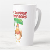 Don’t Ruffle My Feathers Latte Mok (Rechterhoek)