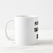Don’t Talk Before Coffee Funny Mug Introvert (Gauche)