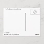 Don The Beachcomber, Chicago Neon Post Car Briefkaart (Achterkant)