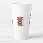 Don Vitone – Red Teddy King Vitotone Bear – Red El Latte Mok (Voorkant)