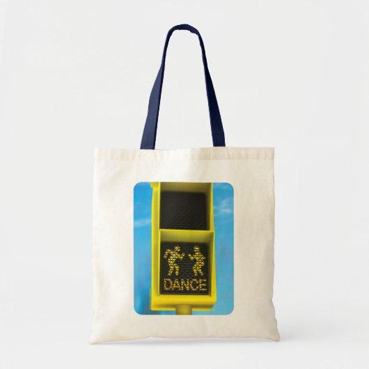 "DON WALK NIET ... DANCE" TOTE BAG (Voorkant)