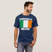Donabate, Ierland met Ierse vlag T-shirt (Voorkant volledig)