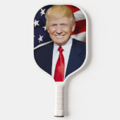 DONALAD TRUMP PICKLEBALL PADDLE (Achterkant)