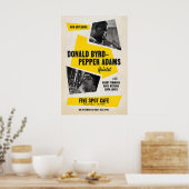 Donald Byrd - Pepper Adams affiche jazz - Five Spo (Cuisine)